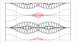 Urban Pods, a patchwork pattern from Sew Kind of Wonderful - digitised longarm quilting design from www.houseofcreations.biz