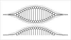 Urban Pods, a patchwork pattern from Sew Kind of Wonderful - digitised longarm quilting design from www.houseofcreations.biz