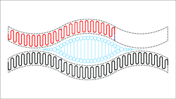 Urban Pods, a patchwork pattern from Sew Kind of Wonderful - digitised longarm quilting design from www.houseofcreations.biz