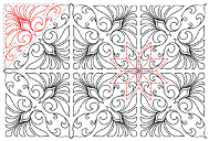 Rapid Fire Hunter's Star Quilting pattern - Cleo