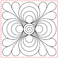 digitised longarm quilting design from www.houseofcreations.biz