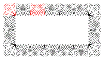 digitised longarm quilting design from www.houseofcreations.biz