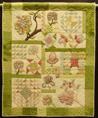 digitised cable designs for longarm quilting. Designs from www.houseofcreations.biz