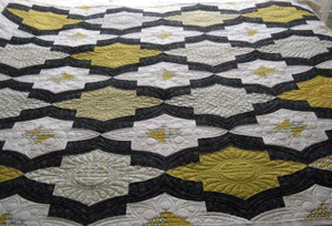 Sew Kind of Wonderful - Metro Medallion - digitised longarm quilting design from www.houseofcreations.biz