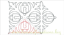 Padlock triangle b p2p