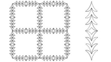 digitised longarm quilting design from www.houseofcreations.biz