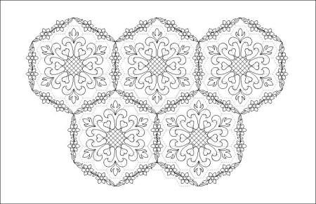 Traditional Grandmother's Garden